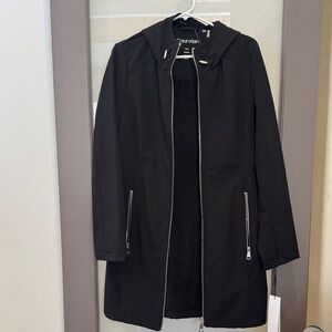 Calvin Klein NWT Long Parka Black - Size M